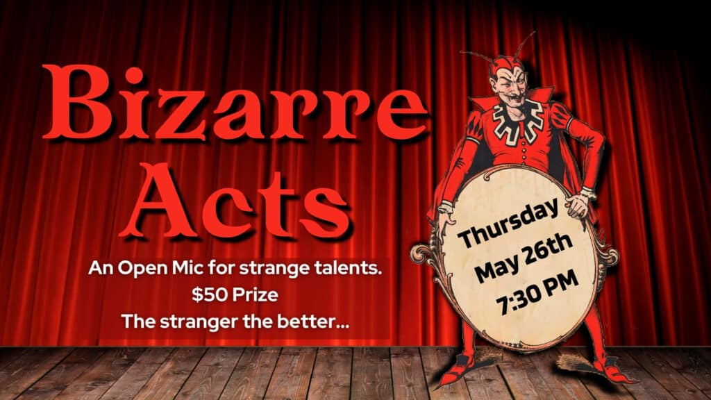 bizarre acts talent show