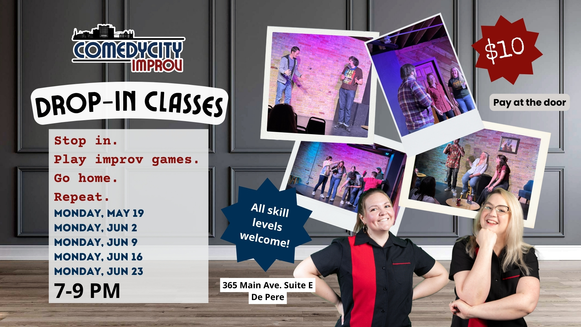 improv classes green bay