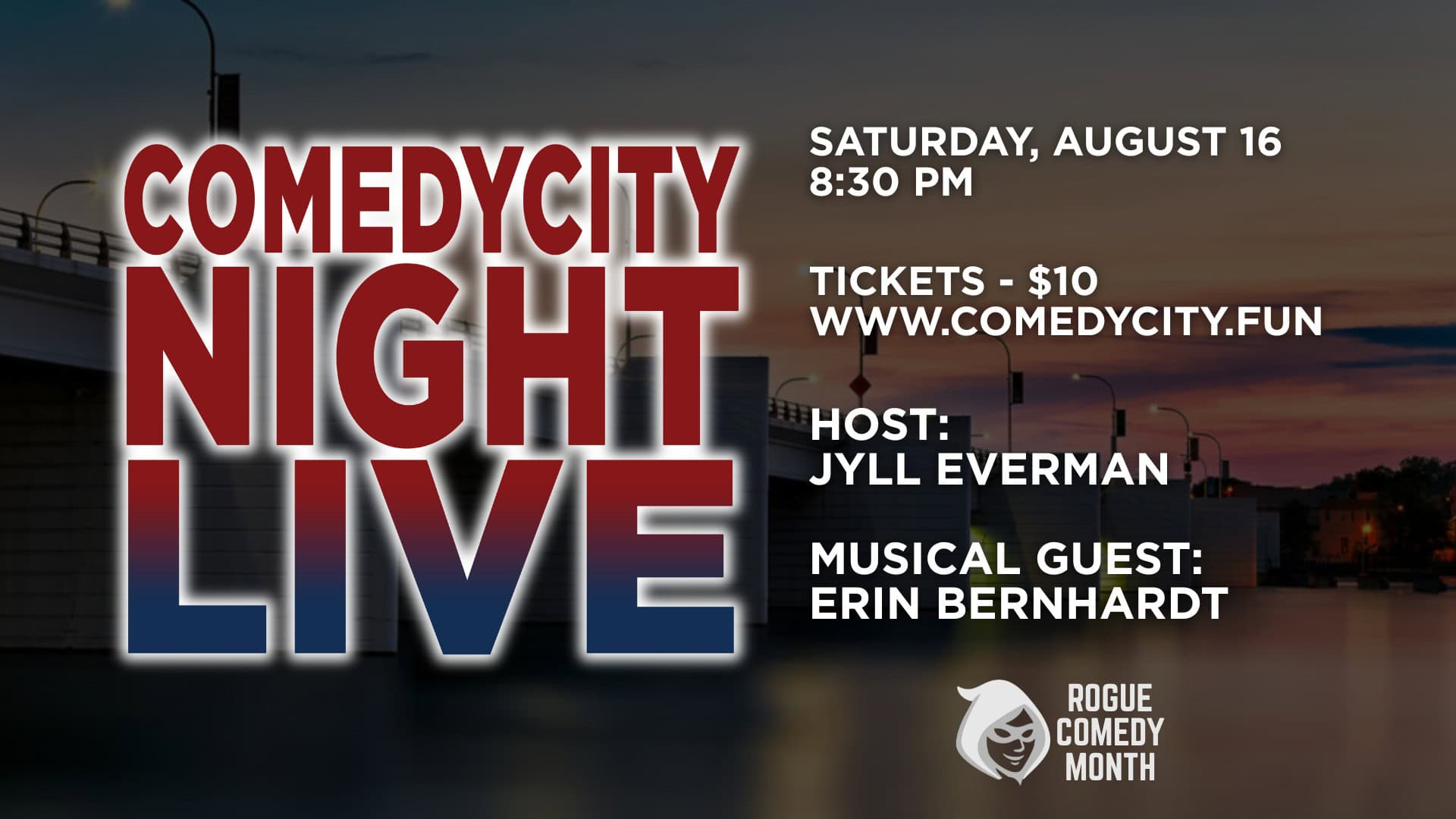 ComedyCity Night Live sketch comedy