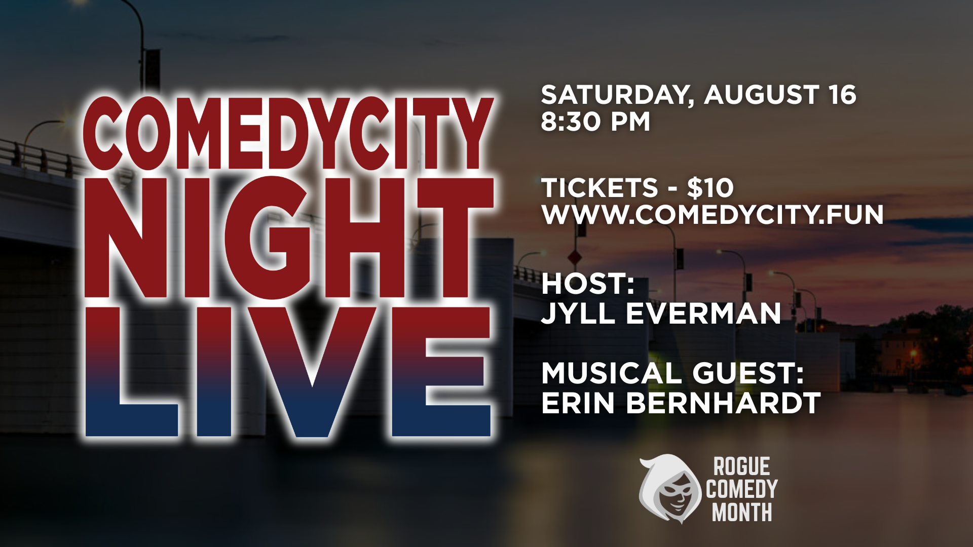 ComedyCity Night Live sketch comedy