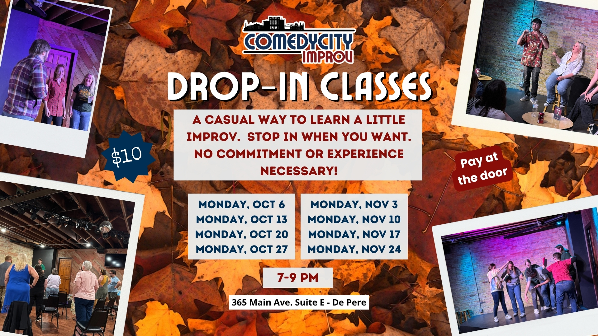improv classes green bay