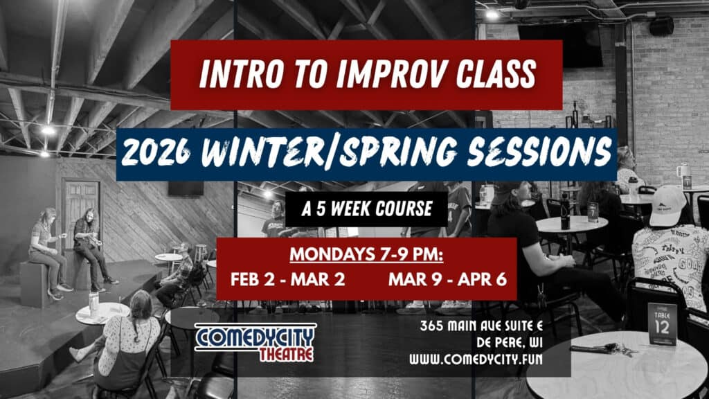 green bay improv classes 2026