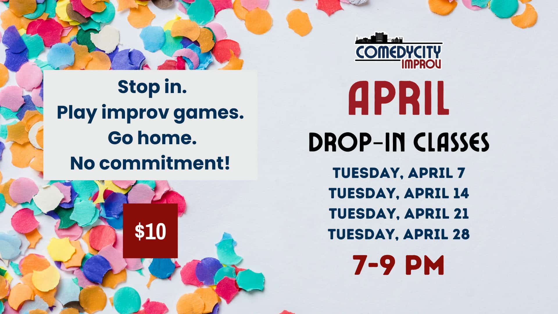 april improv classes green bay