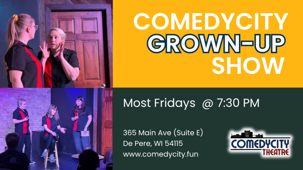 ComedyCity Grown Up Show Banner