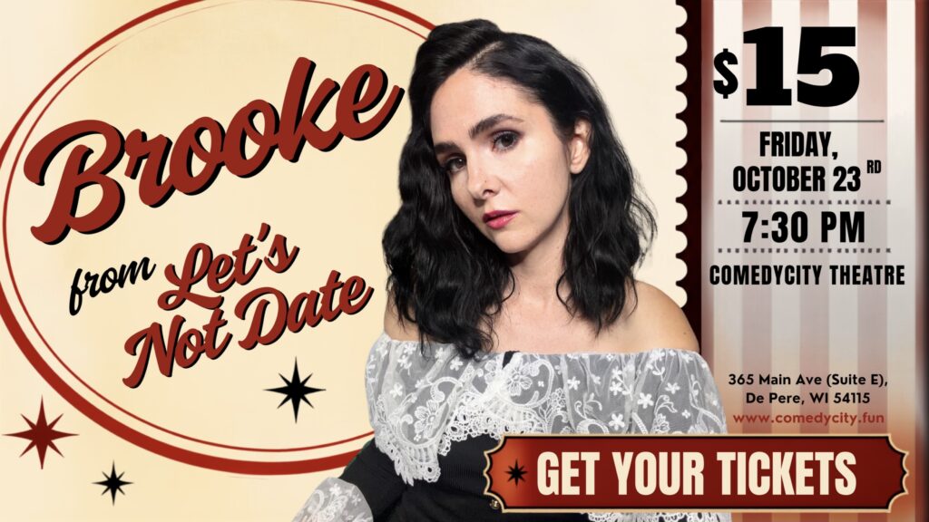 Lets Not Date at ComedyCity Banner